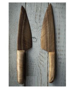 Couteau de serveur de gâteau en bois de qualité supérieure et utilisé à la main pour les événements de mariage et d'anniversaire au prix de gros - Product Image 4