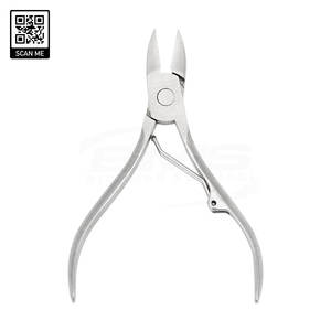 Coupe-ongles incurvé en acier inoxydable durable, coupe-cuticules, ouverture large pour les doigts/les orteils, manucure/pédicure, soin des ongles, beauté - Product Image 6