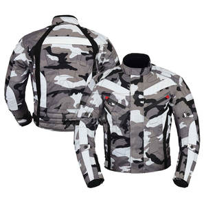 Vestes de moto en textile grande taille imperméables et coupe-vent pour l'hiver pour la course automobile et la moto en plein air - Product Image 1