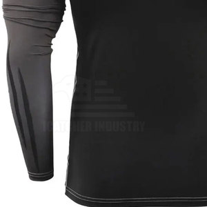 Gimnasio Fitness Ropa Nueva llegada Hombres Rash Guard Precio barato Diseño personalizado Rash Guard para hombres - Product Image 6