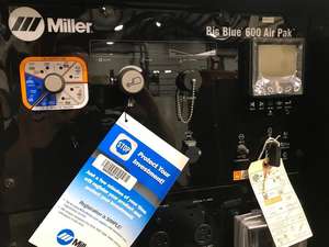 600 air pak MILLER BIG BLUE 600 XDC NUEVO - Product Image 6