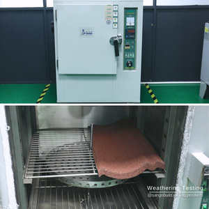 Panneaux de <span class=keywords><strong>toiture</strong></span> <span class=keywords><strong>en</strong></span> métal revêtus de pierre, résistants aux intempéries, haute résistance, installation facile, grande couverture, couleur noire - Product Image 6