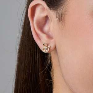 Trendy Religious Ethnic Stud Copper Zinc Alloy Geometric Animal <b>Butterfly</b> Tassel Patterns Featuring Pearls Diamonds for <b>Parties</b> - Product Image 2