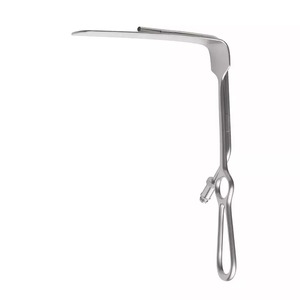 <b>Surgical</b> Instruments Best Quality Kocher Retractor With Fibrelight Wide <b>Blade</b> 245mm Abdominal Intestinal Retractors - Product Image 6