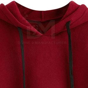 Premium Quality Women's Crop <b>Top</b> Hoodies Streetwear 100% Cotton Comfortable Hot Selling <b>Winter</b> Season Front Logo Design - Product Image 4