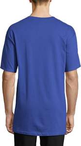 T-shirt à col rond surdimensionné 180GSM 60% coton et 40% polyester Logo personnalisé Vente en gros unisexe Motif uni Tricoté - Product Image 3