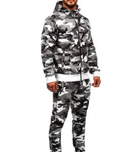 ชุดวอร์มผ้าคอตตอนแบบกำหนดเองสำหรับผู้ชายชุดวอร์มผ้าคอตตอนแบบเรียบง่ายพร้อมส่งชุดวอร์มฮิปฮอปติดตั้งสำหรับ100% - Product Image 4