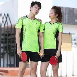 Uniformes de tennis respirants de haute qualité en maille 100% polyester pour hommes, jupes de tennis imprimées par transfert thermique pour femmes, équipe personnalisée - Product Image 5