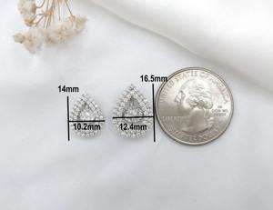 Collier pendentif en diamant Moissanite VVS, best-seller, avec design en forme de larme en or 14 carats pour femmes, tendance à bas prix - Product Image 4