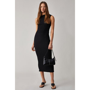 ETHIQUET MORFY Vestido sin mangas con cuello redondo y longitud midi para mujer - Product Image 2
