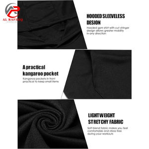 เสื้อกล้ามออกกำลังกายผู้ชายคุณภาพสูง OEM ผ้าฝ้าย 100% แบบสั่งทำพิเศษ พร้อมโลโก้ตามสั่ง ขายส่ง - Product Image 6