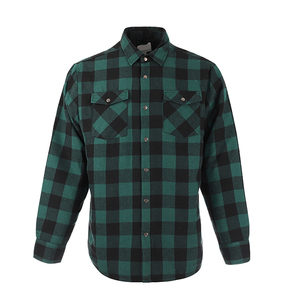 High Quality OEM <b>Mens</b> <b>Flannel</b> <b>Shirts</b> Trendy Streetwear Breathable Cotton Plus Size with Custom Logo Printing by OVERSEAS SPORTS - Product Image 2