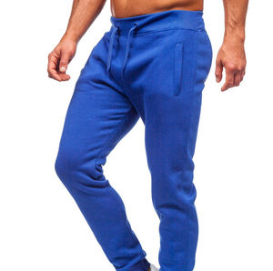 Pantalon respirant anti-rides avec cordon de serrage, pantalon pour homme, pantalon cargo décontracté léger teint uni pour homme en cours d'exécution OEM. - Product Image 4