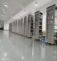 Armoire de distribution intégrée compacte à prix d'usine avec système d'alimentation CC et grand écran LCD