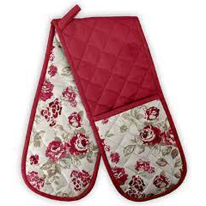 Produits les plus vendus de haute qualité Résistance personnalisée Impression à haute température Gant de four double en coton pour barbecue - Product Image 1