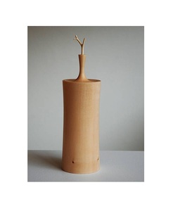 Maceta decorativa de madera para flores, hecha a mano con acabado rústico suave para plantas de interior, jardín al aire libre, Patio, balcón - Product Image 3