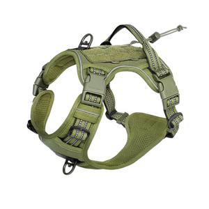 Collar Moderno de Nailon y Poliéster Suave para Perros Grandes y Medianos, Súper Duradero, con Patrón Impreso, Hebilla Reflectante y Control de Manillar - Product Image 1