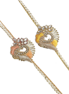 Eautiful-pulsera étnica para Festival aksha andhan, hilo tradicional rakhi, artículos coloridos de la India - Product Image 2