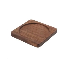 Posavasos de madera exclusivo Posavasos de madera de alta calidad para café y té Material libre Posavasos de madera Natural para café - Product Image 1