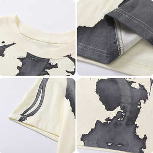 T-shirts en polyester de haute qualité pour hommes T-shirts en gros imprimés personnalisés T-shirts vierges de sublimation blanc noir bleu solide - Product Image 5