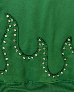 Custom 400 Gsm <b>Mens</b> Full Rhinestone Hoodie Acid Wash Oversized Pullover Dtg Printing Boxy Fit <b>Men</b> Distressed Hoodie - Product Image 4