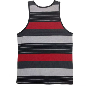 Débardeur pour homme sans manches et col personnalisé, débardeur pour homme en gros - Product Image 5