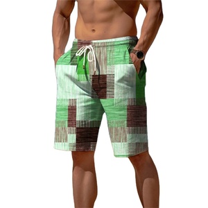 Shorts de sport pour homme, séchage rapide, avec plusieurs poches, tissu en polyester/coton doux et respirant, pour la course à pied et le fitness - Product Image 1