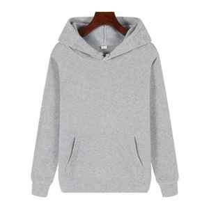 Bonne qualité hommes femmes décontracté Fitness pull sweat concepteur brodé respirant à capuche XL polaire tissu solide - Product Image 6