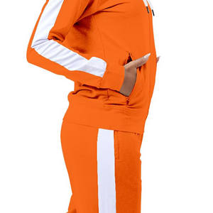 Survêtement pour femme respirant, grande taille, 100 % coton, antibactérien, coupe classique, design personnalisé, haute qualité - Product Image 5