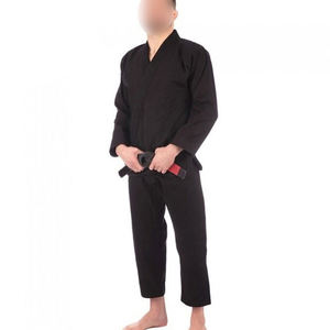 ชุดยูโดสีดำใส่สบายทำด้วยมือใหม่ล่าสุดสำหรับนักสู้ศิลปะการต่อสู้ชุดยูโดจากอุตสาหกรรมที่น่าทึ่ง - Product Image 2
