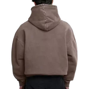 Hiver Nouvelle Arrivée Blank Hooded Fabricant Wholesale Basics Pullover Men's Hoodies - Product Image 4