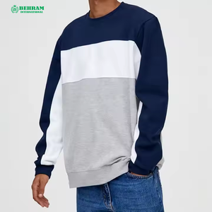 Nouveau sweat-shirt d'hiver pour homme de qualité supérieure, col rond, avec impression de logo personnalisé, respirant, séchage rapide, pull-over, vente en gros - Product Image 2