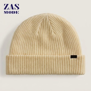 New Arrival Custom 100% Acrylic Knit Breathable <b>Waterproof</b> Digital Printing Daily Slouchy Beanie <b>Hat</b> <b>for</b> <b>Men</b> Women Made - Product Image 1