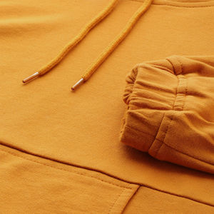 Sudadera con capucha de manga larga con diseño personalizado para mujer hecha de material polar de algodón para la temporada de invierno transpirable con OEM - Product Image 5