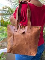 Handmade Crunch Tas Jinjing Kulit Tas Belanja Modis Tas Bahu Kulit Penjualan Laris