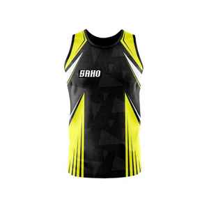 Gilet GAA personnalisé respirant du Pakistan avec un design sublimé en tissu maillé de haute qualité et des options de broderie d'équipe - Product Image 2