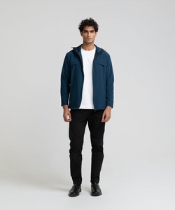 Sudadera con capucha de forro polar con cremallera para hombre, 100% algodón, térmica, de ajuste holgado, antipilling, manga larga, para exteriores, táctica, cálida y afelpada - Product Image 3