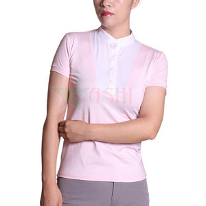 เสื้อเชิ้ตสำหรับนักขี่ม้าหญิง ระดับมืออาชีพ สำหรับการแสดง-กันน้ำ กันลม ผลิตจากผ้าสแปนเด็กซ์/โพลีเอสเตอร์ เพื่อการป้องกันขณะขี่ม้า - Product Image 5
