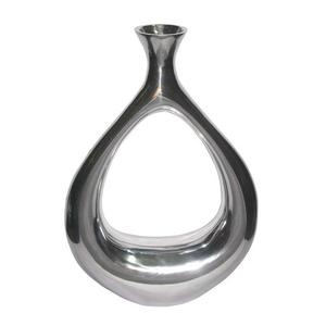 Vases à fleurs en métal pour décoration de Table chambre à coucher, Vases en relief au Design Unique avec plaqué argent à faible coût, offre spéciale - Product Image 6