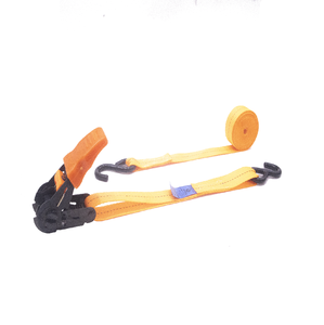 Sangle d'arrimage à cliquet en polyester orange de 25mm de taille personnalisée en gros avec poignée en plastique prête pour l'exportation depuis le Vietnam - Product Image 1