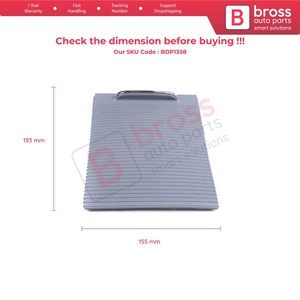 BDP1358 Cubierta de Rodillo para Portavasos de Consola Central Gris para Passat B6 3C B7 CC Magotan 3CD857503 - Product Image 5