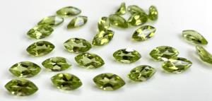 Peridoto Natural Corte Marquesa 5x10mm Facetado-Peridoto Suelto Corte Marquesa Calidad Aaa - Product Image 4