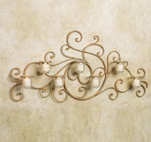 Aplique de Pared de Hierro de Estilo Rústico de Fabricante Confiable para Decoración del Hogar Natural que Mejora el Interior con una Apariencia Cálida de Hierro - Product Image 4
