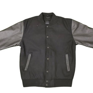 Veste universitaire pour hommes de qualité supérieure de l'usine professionnelle propre manteau de baseball décontracté anti-saleté veste universitaire personnalisée - Product Image 5