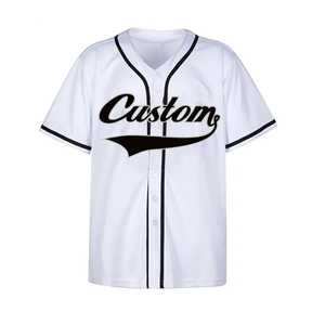 Nouveau maillot de football par sublimation personnalisé bouton respirant vêtements de sport confortables maillot de softball fabriqué au Pakistan en gros - Product Image 3