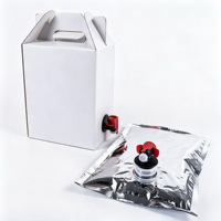Bolsa Personalizada con Grifo Dispensador, 1L 2L 3L 5L 10L 20L, Bolsa de Aluminio BIB para Café, Vino, Jugo y Bebidas