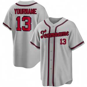 Venta al por mayor, fabricante personalizado, sublimación a rayas, ropa de béisbol y softbol lisa, camiseta para hombre, fabricada en Sialkot Pakistán - Product Image 6