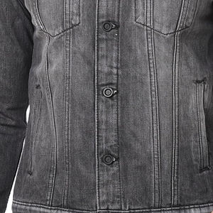 Chaqueta vaquera de hombre de precio bajo superventas, ropa informal al por mayor, chaqueta vaquera de algodón de alta calidad para hombre, chaqueta para hombre - Product Image 6