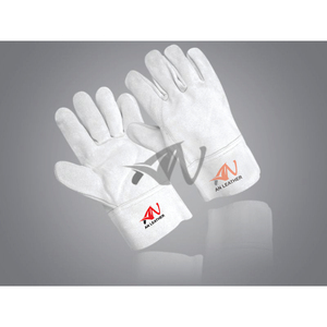 Guantes de Soldadura de Cuero, Duraderos, Antideslizantes, Transpirables, de 12 Pulgadas, para Trabajos de Costura - Product Image 3