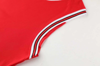 Uniforme de Baloncesto Personalizado con Impresión por Transferencia de Calor, Transpirable, Antibacterial, de Secado Rápido, sin Mangas, Estilo Urbano, Bordado